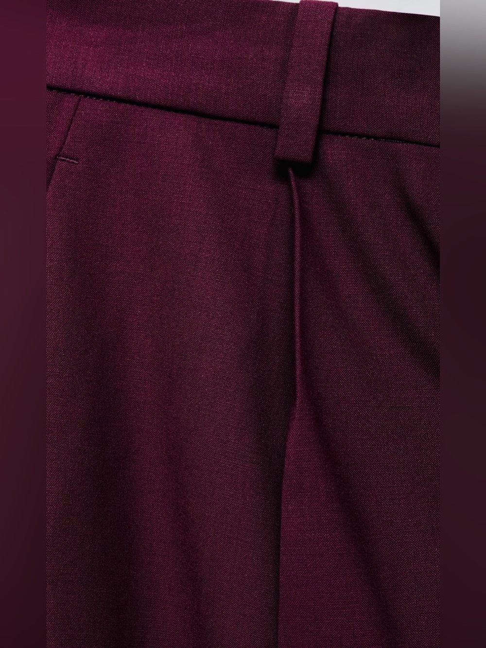 NWT MANGO Premium Selection Wool Trousers size 6